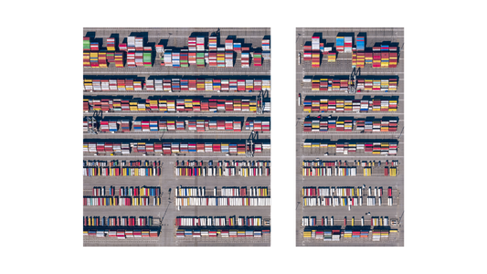 Mondrian City Diptych